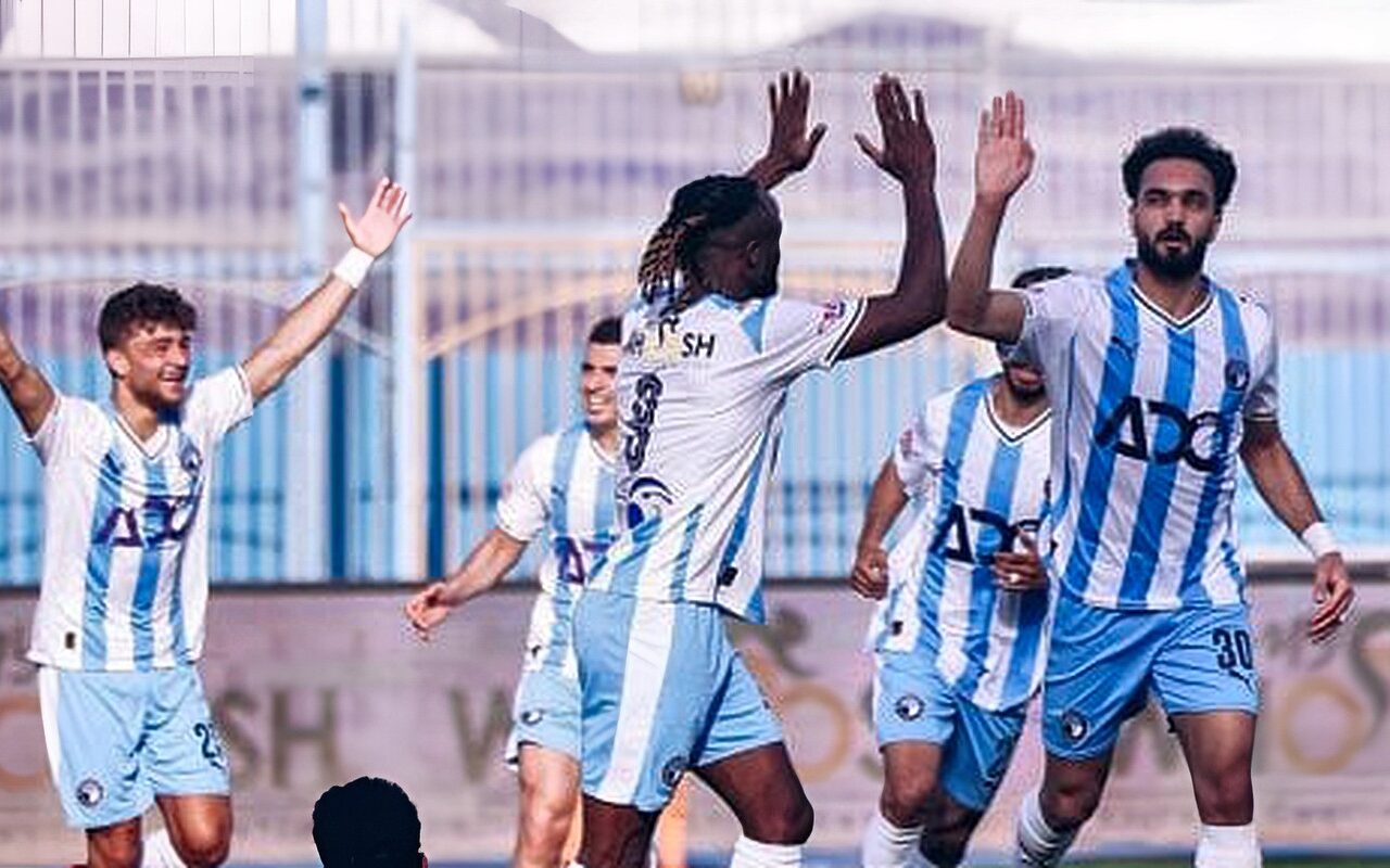 بيراميدز يتقدم على المريخ بنتيو بهدف محمود صابر فى الشوط الأول