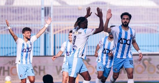 بيراميدز يتقدم على المريخ بنتيو بهدف محمود صابر فى الشوط الأول