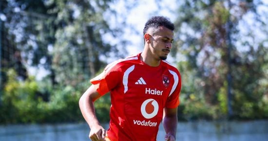 عمر الساعي يحرز أول أهدافه مع الأهلي بعد 16 مباراة بالقميص الأحمر