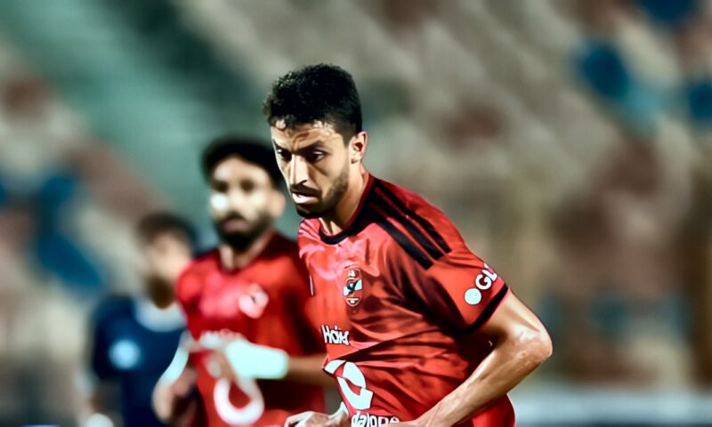 طاهر محمد طاهر يسجل رابع أهداف الأهلى فى شباك كيتارا بالدقيقة 68