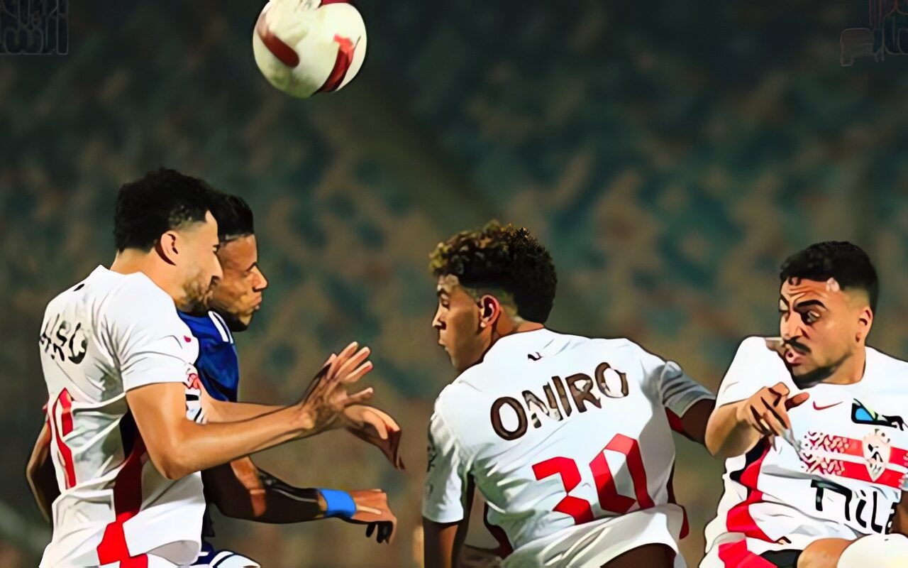 الزمالك يحافظ على التقدم على بترول أسيوط بعد 60 دقيقة