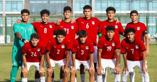 منتخب مصر للناشين يهزم السعودية 5-0 فى كأس الخليج