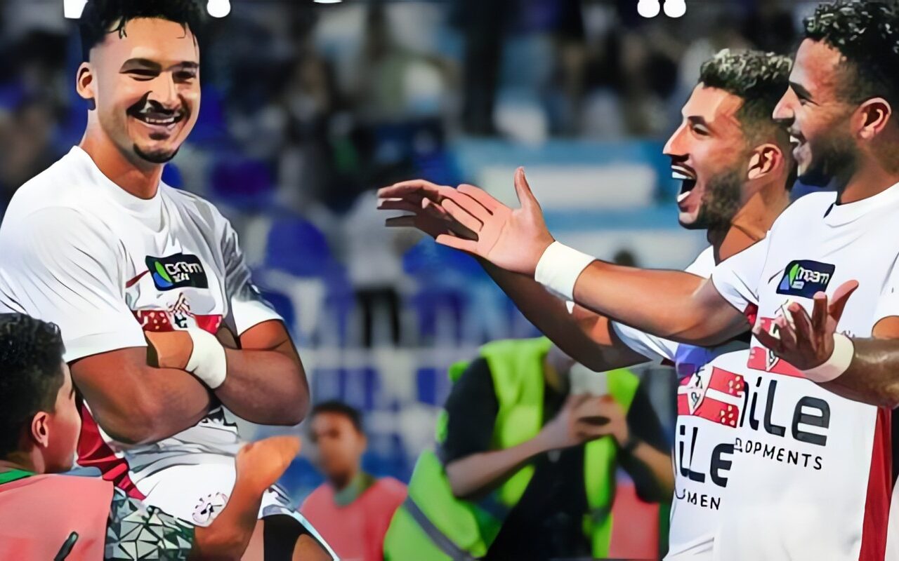 الزمالك يتقدم على بترول أسيوط بهدف أحمد شريف في الشوط الأول بالدوري