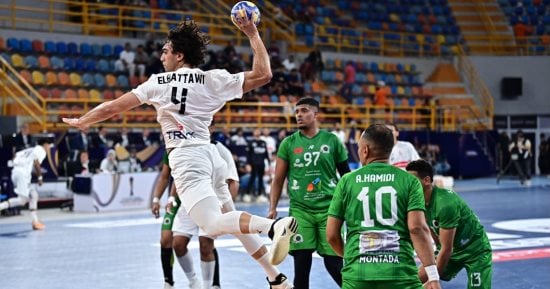 الزمالك يهزم المعادى فى دورى مرتبط كرة اليد
