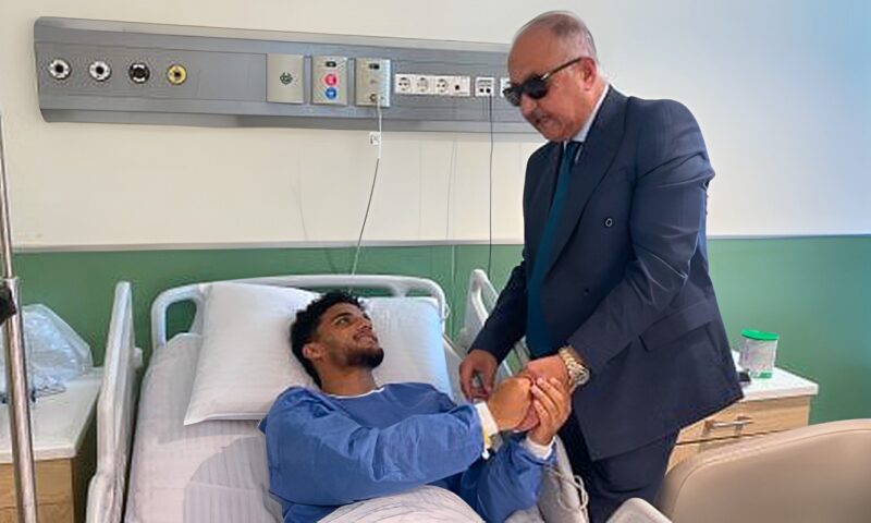 أسامة فيصل يعود للمشاركة مع البنك الأهلى بعد شهر من إصابة غضروف الركبة