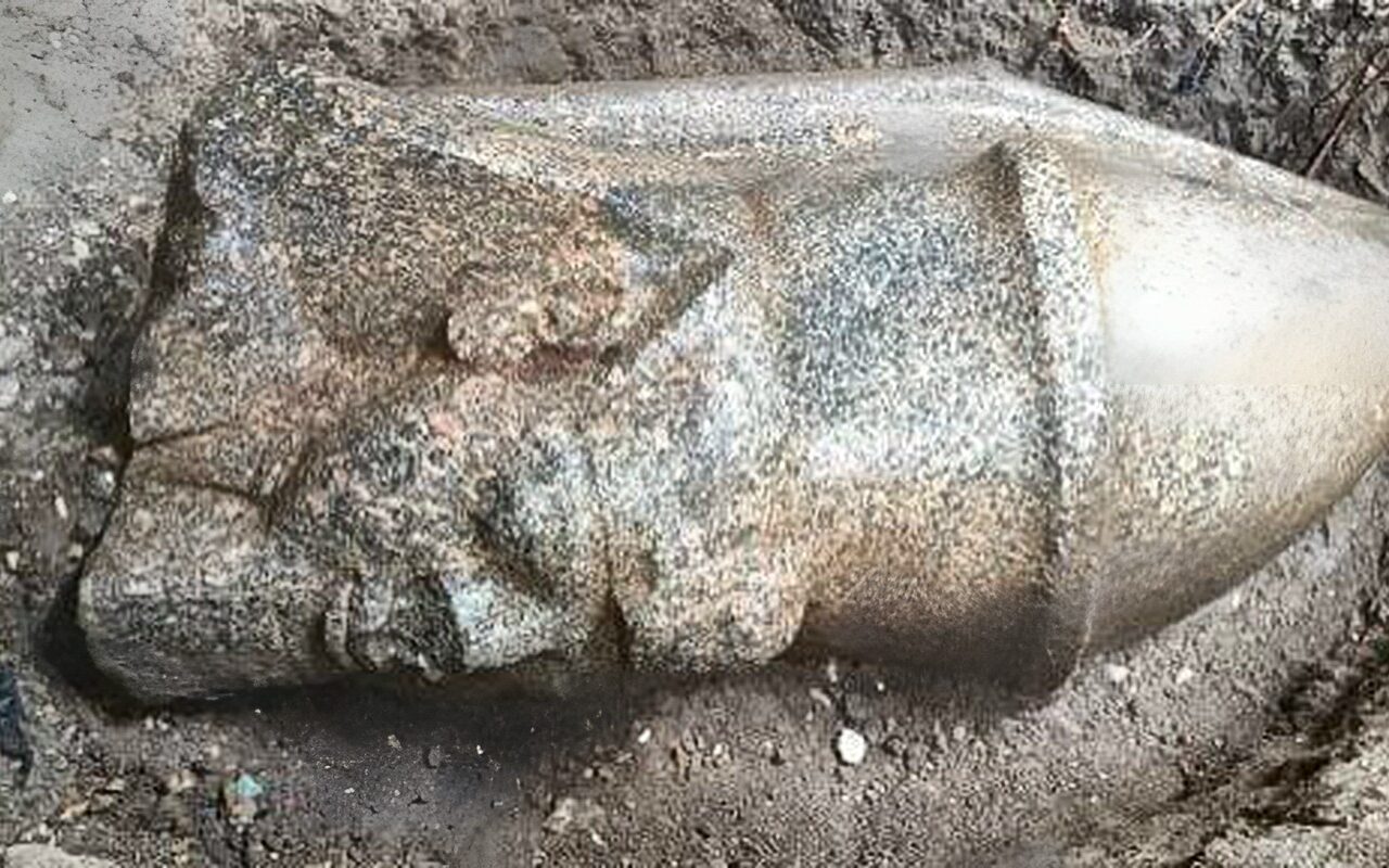 الأعلى للآثار: بدء الحفر رسميا بموقع تمثال رمسيس الثانى بالغربية والكشف إنجاز تاريخى