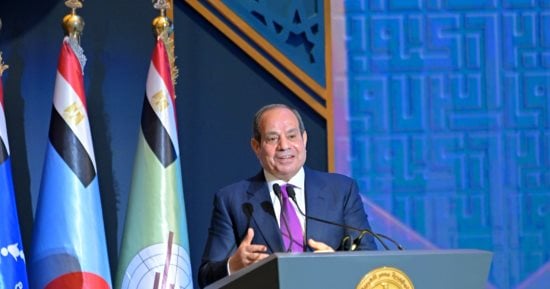 الرئيس السيسى: تحديات مصر أكبر من أي تيار سياسى.. لكنها ليست أكبر من شعبها