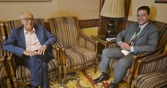 القومي لحقوق الإنسان يبحث مع نائب رئيس اللجنة الأفريقية تعزيز التعاون المشترك