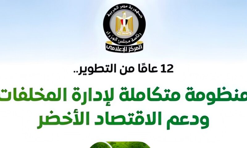 مجلس الوزراء يستعرض جهود الدولة في تطوير إدارة المخلفات ودعم الاقتصاد الأخضر