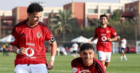 الأهلي يفوز على الزمالك بهدف نظيف فى دوري الشباب والناشئين.. فيديو