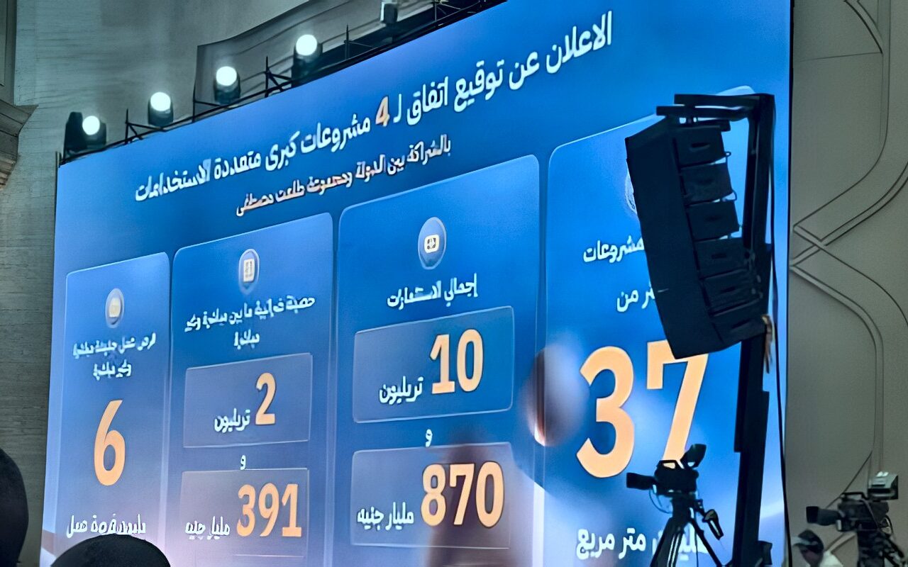4 مشروعات شراكة بين الحكومة وشركة طلعت مصطفى باستثمارات 11 تريليون جنيه