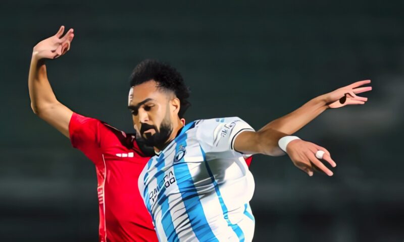 طلائع الجيش يحرز الهدف الأول فى مرمى بيراميدز .. 1-2
