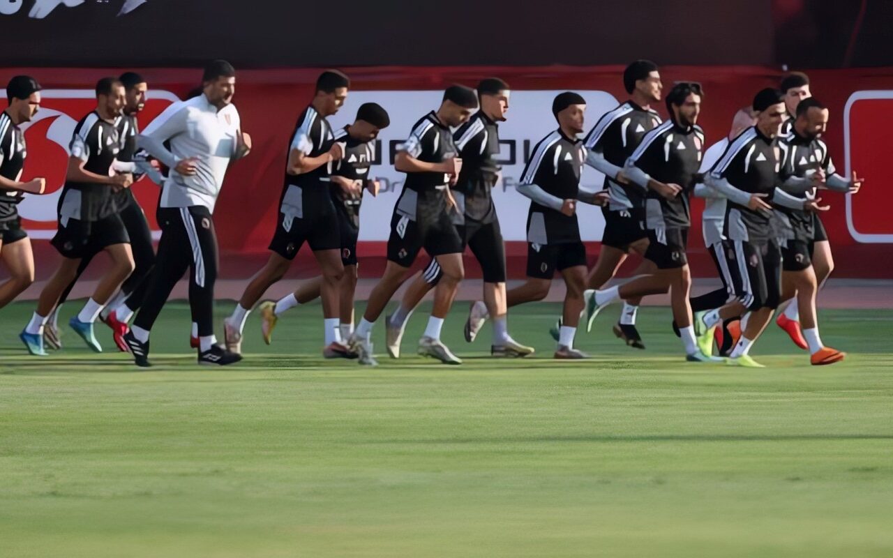 الأهلي يواصل الاستعداد لحسم التأهل أمام كيتارا فى الكونفدرالية