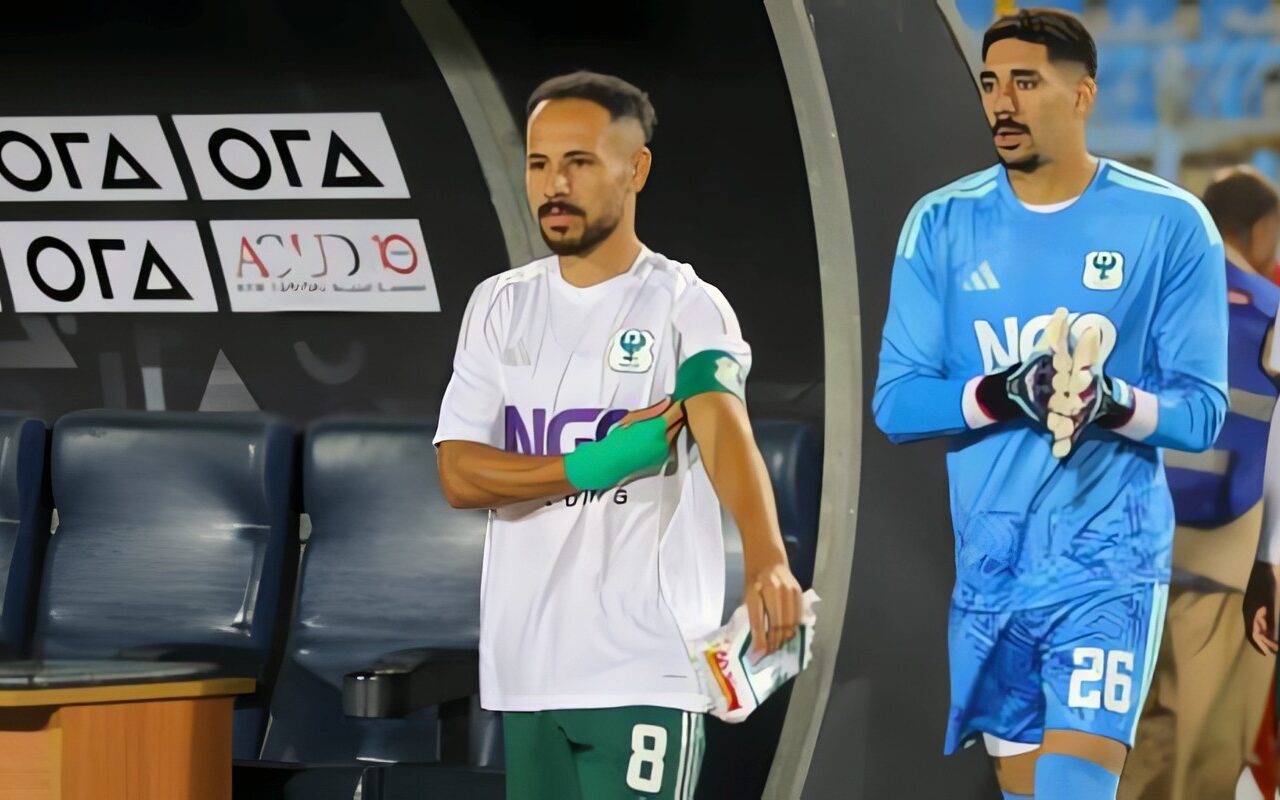 غياب حسن علي عن المصري أمام البنك الأهلي في الدوري بسبب الإيقاف
