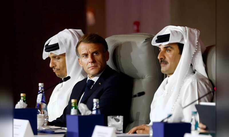 أمير قطر: مباحثات مثمرة مع ماكرون بشأن الشراكة وقضايا إقليمية ودولية