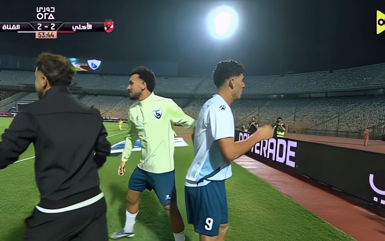 تعادل القناة مع الأهلى 2-2 بعد 60 دقيقة بالدورى المصرى