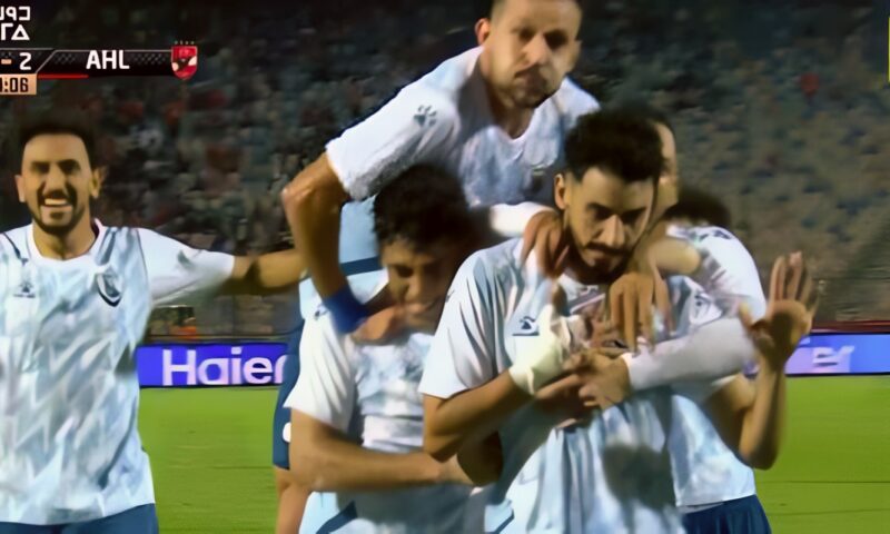 هدف عكسي يمنح القناة التقدم على الأهلي في الدقيقة 80