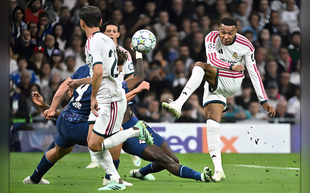 ريال مدريد يستعرض قوته قبل الكلاسيكو برباعية أمام لايبزغ في دوري أبطال أوروبا