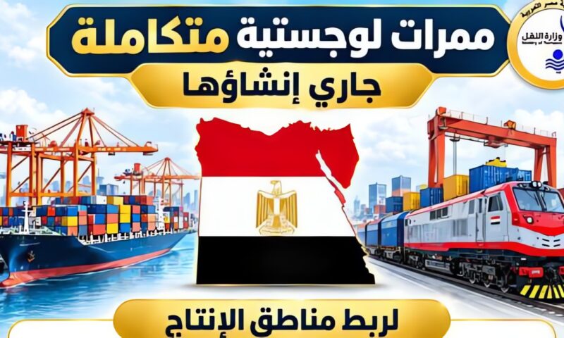 من الأحمر إلى المتوسط.. تنفيذ 8 ممرات دولية لترسيخ مصر كمحور عالمي للتجارة