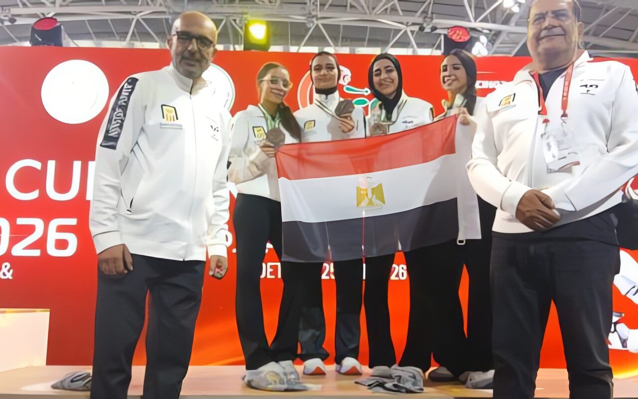 منتخب مصر لناشئات سلاح السيف يحصد برونزية كأس العالم بالجزائر