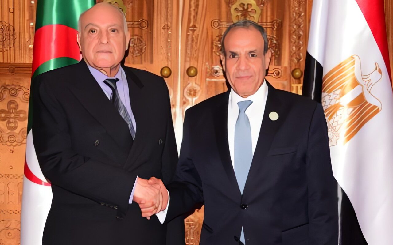 وزير الخارجية يبحث مع نظيره الجزائرى التعاون والتنسيق إزاء القضايا الإقليمية