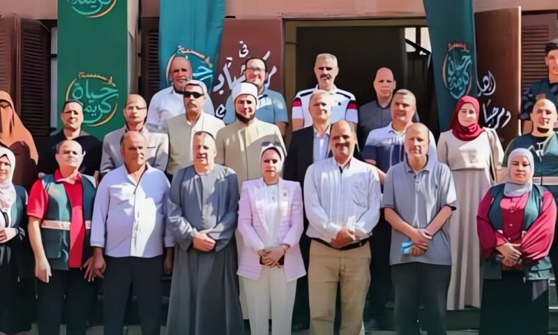 مؤسسة حياة كريمة تطلق قافلة تنموية شاملة بمركز شباب محلة سبك بالمنوفية