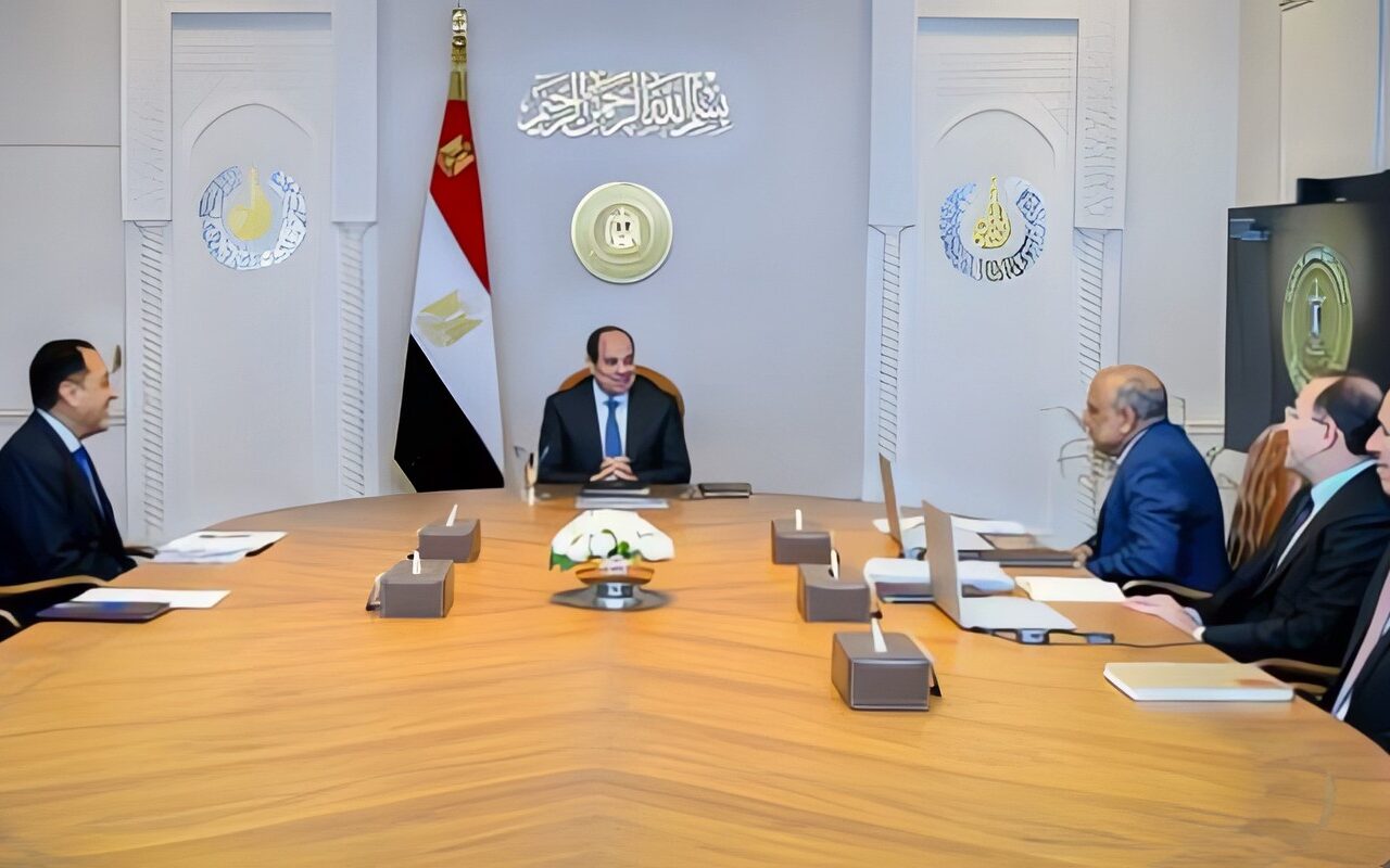 فخامة الرئيس السيسى يشدد على تكاتف مؤسسات الدولة لدعم جهود خفض المديونية