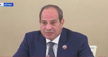فخامة الرئيس السيسى من الكرملين: نعمل على توطيد الشراكة الاستراتيجية مع روسيا