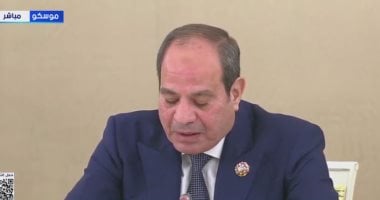 فخامة الرئيس السيسى من الكرملين: نتطلع لزيادة التنسيق فيما يتعلق بالوحدات الإضافية بمحطة الضبعة بعد 2030
