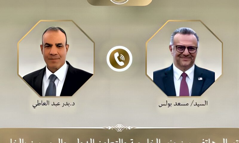 وزير الخارجية يبحث مع كبير مستشارى ترامب أزمة ليبيا وترسيم الحدود البحرية