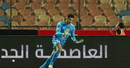 تصدى شوبير لركلة جزاء مودرن سبورت في 6 مشاهد.. صور