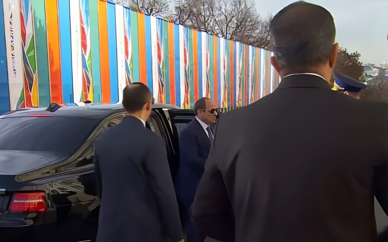 فخامة الرئيس السيسى يصل مقر القمة الروسية الأفريقية الثالثة