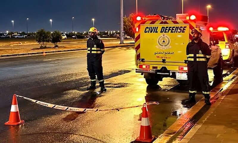 الدفاع المدني السعودي: إطلاق إنذار في الرياض والخرج للتحذير من خطر