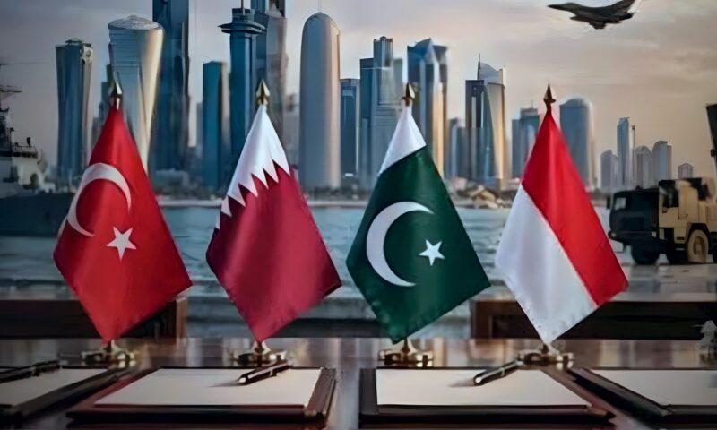 تركيا وباكستان توقعان مذكرة “بدر” الدفاعية مع قطر وإندونيسيا