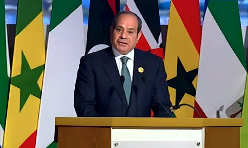 السيسي: التعاون في إدارة الأنهار العابرة للحدود يجب أن يستند إلى قواعد القانون الدولي
