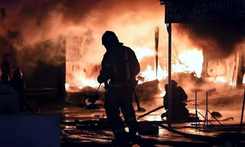 اندلاع حريق بمدرسة النيل جاردن في أوسيم والحماية المدنية تدفع بـ 5 سيارات إطفاء