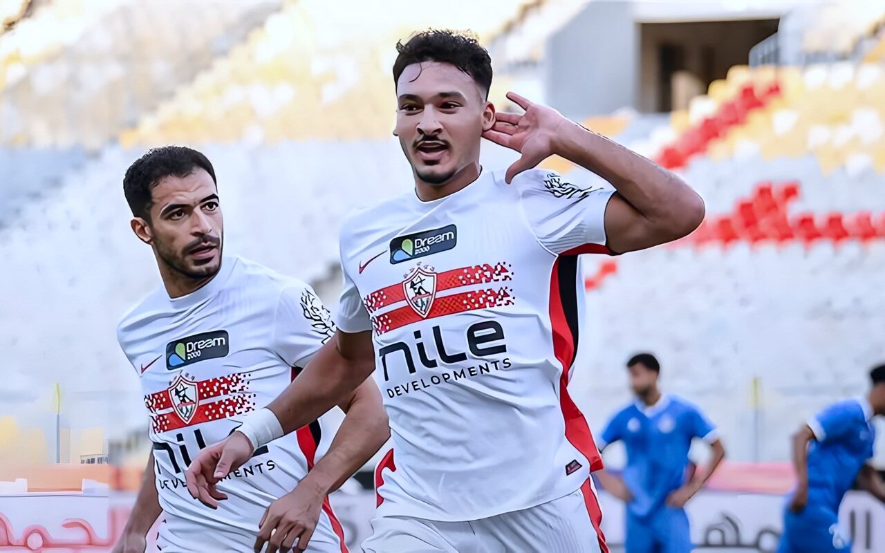 أحمد شريف بعد حصوله على رجل مباراة الزمالك والبترول: الجائزة نتاج تعب ومجهود كبير