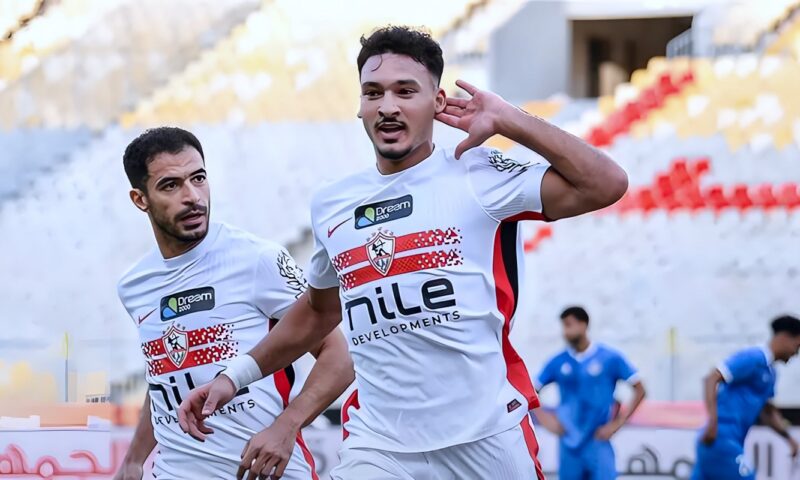 أحمد شريف بعد حصوله على رجل مباراة الزمالك والبترول: الجائزة نتاج تعب ومجهود كبير