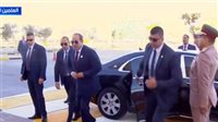 الرئيس السيسى يصل مقر انعقاد منتدى “العلمين إفريقيا للأعمال”