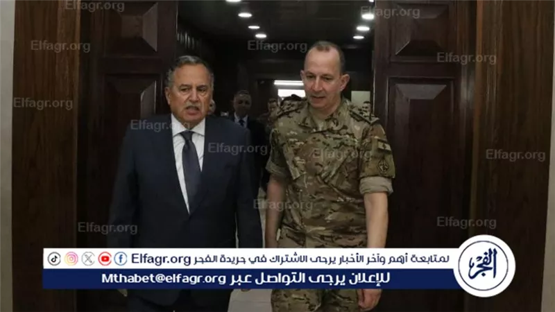 قائد الجيش اللبناني يستقبل الأمين العام لجامعة الدول العربية