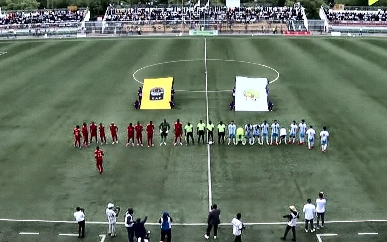 دوري أبطال إفريقيا، بيراميدز يتقدم على المريخ بنتيو بهدف في الشوط الأول