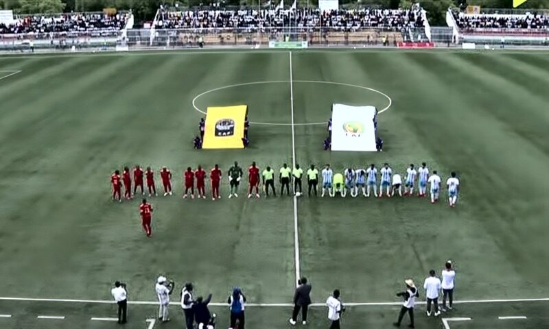 دوري أبطال إفريقيا، بيراميدز يتقدم على المريخ بنتيو بهدف في الشوط الأول