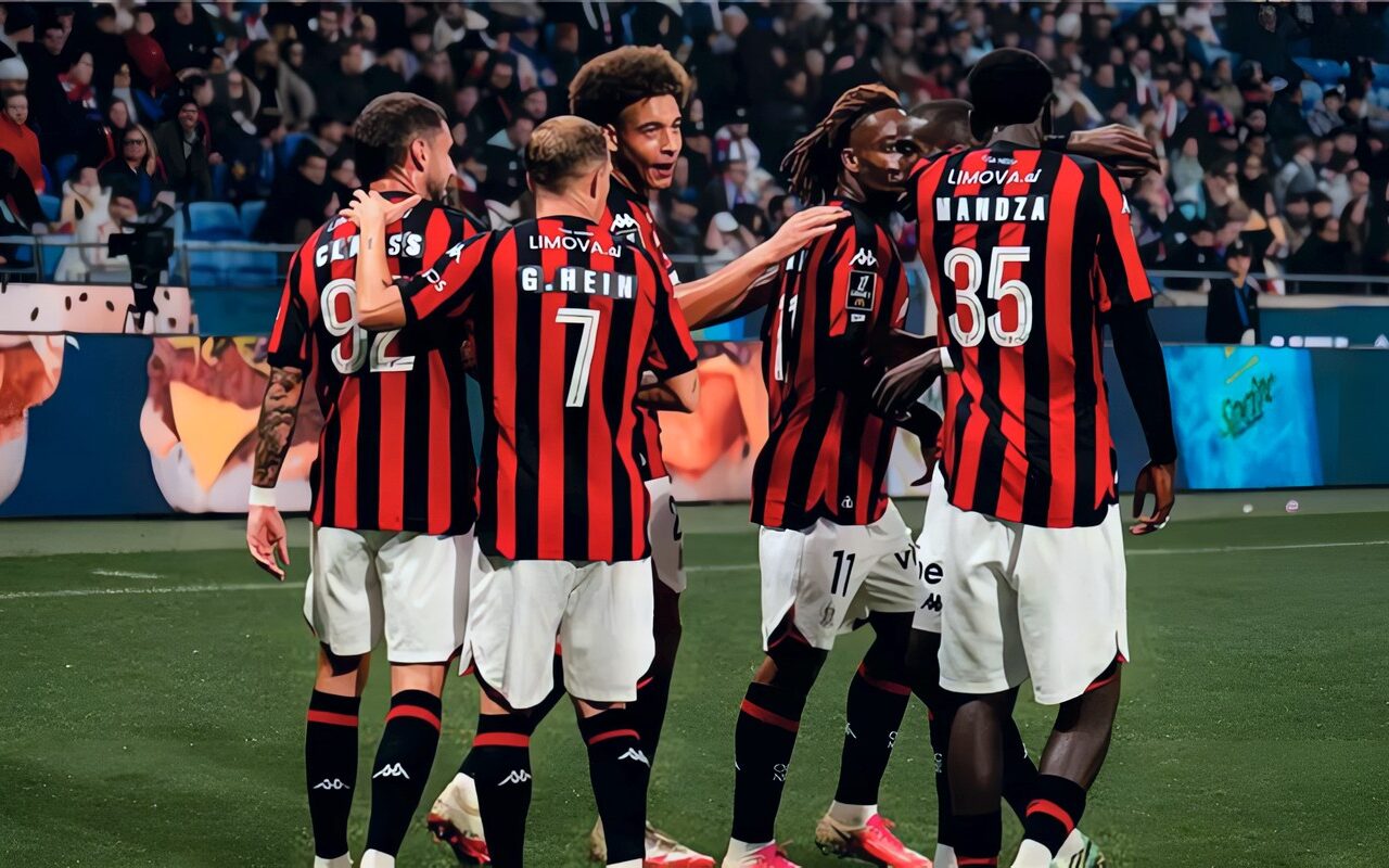 الدوري الفرنسي، نيس يتقدم بثلاثية على رين في الشوط الأول