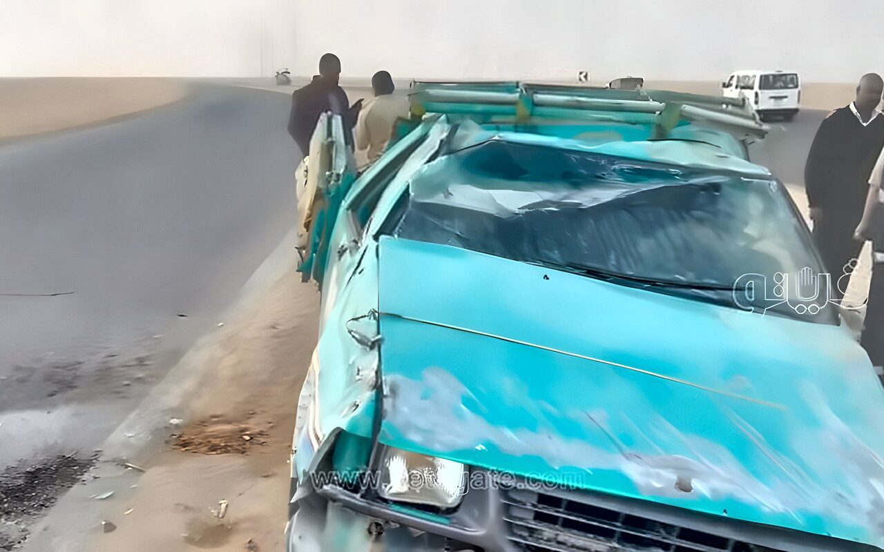 إصابة 10 أشخاص في انقلاب سيارة نقل بطريق العلاقي بأسوان
