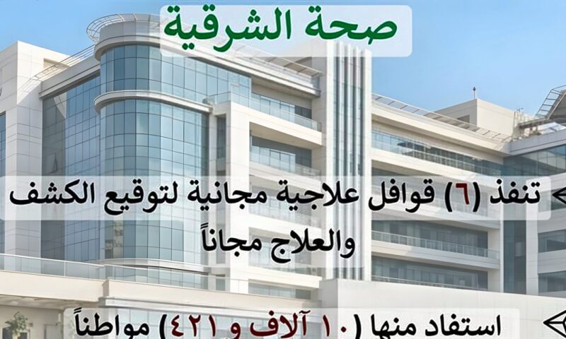 استفاد منها 10 آلاف مواطن، صحة الشرقية تنفذ 6 قوافل طبية مجانية خلال سبتمبر