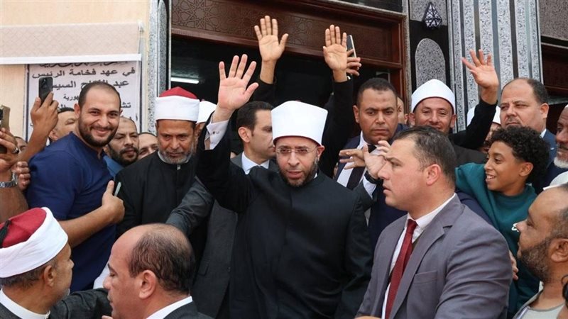 من الإسماعيلية، وزير الأوقاف يدعو إلى اجتماع كلمة المصريين وتماسكهم على قلب رجل واحد