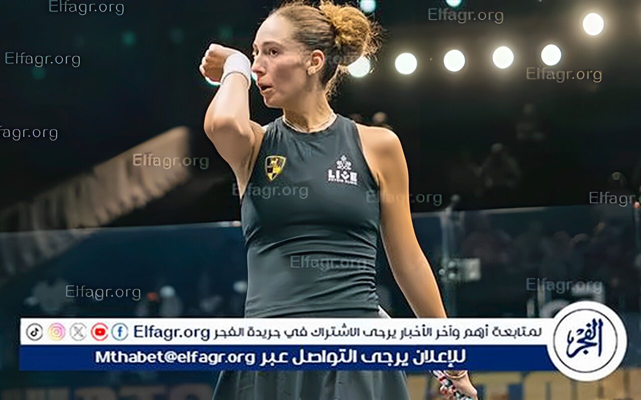 نجمة وادى دجلة هنا معتز تتأهل إلى نهائي بطولة جولة CB للاسكواش 2026