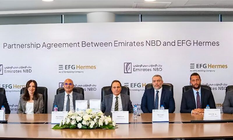 بنك الإمارات دبي الوطني – مصر وإي اف چي هيرميس يوسّعان شراكتهما لتعزيز خيارات الاستثمار في الأسهم لشريحة أكبر من العملاء
