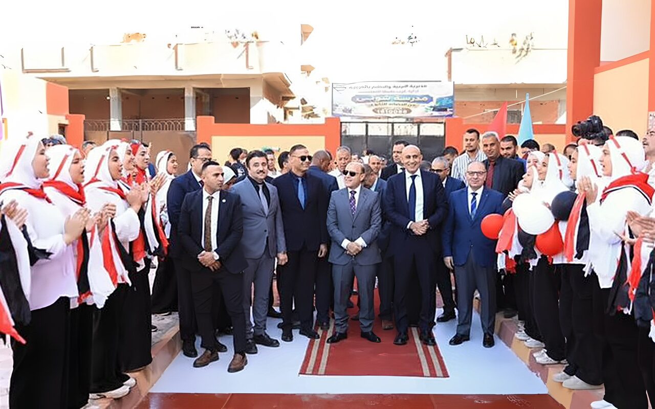 وزير التعليم ومحافظ الغربية يفتتحان مدرسة شوني بطنطا