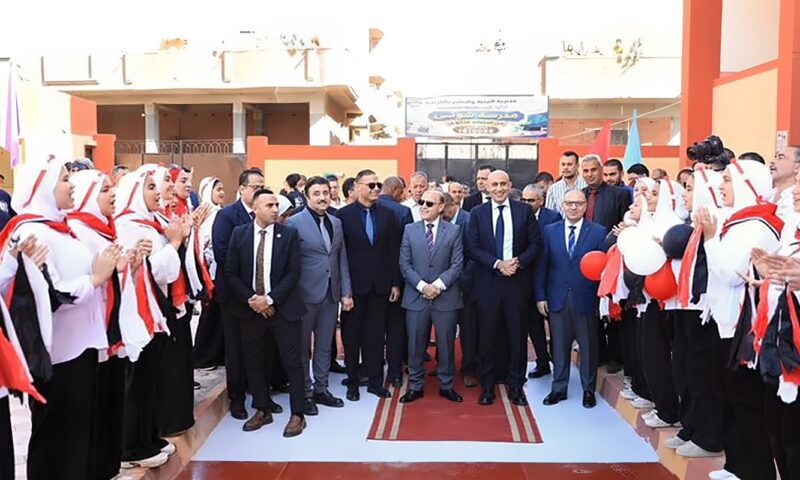وزير التعليم ومحافظ الغربية يفتتحان مدرسة شوني بطنطا